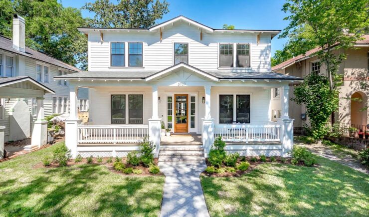 Hedrick Street front of house