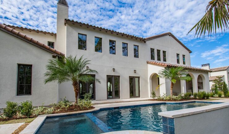 Atrio Grande backyard pool